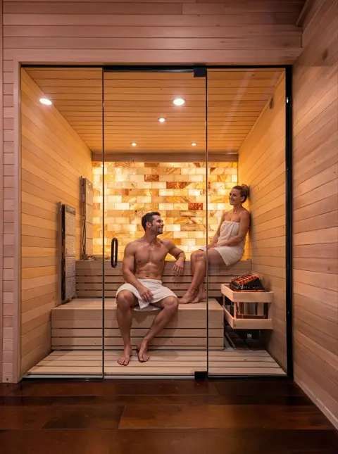 wide aerial view of a coastal mediterranean modern villa