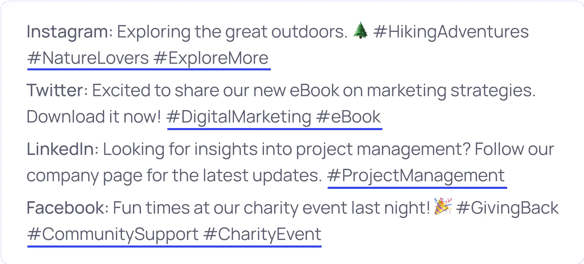 Social Media Post Generator Best Practices - 3