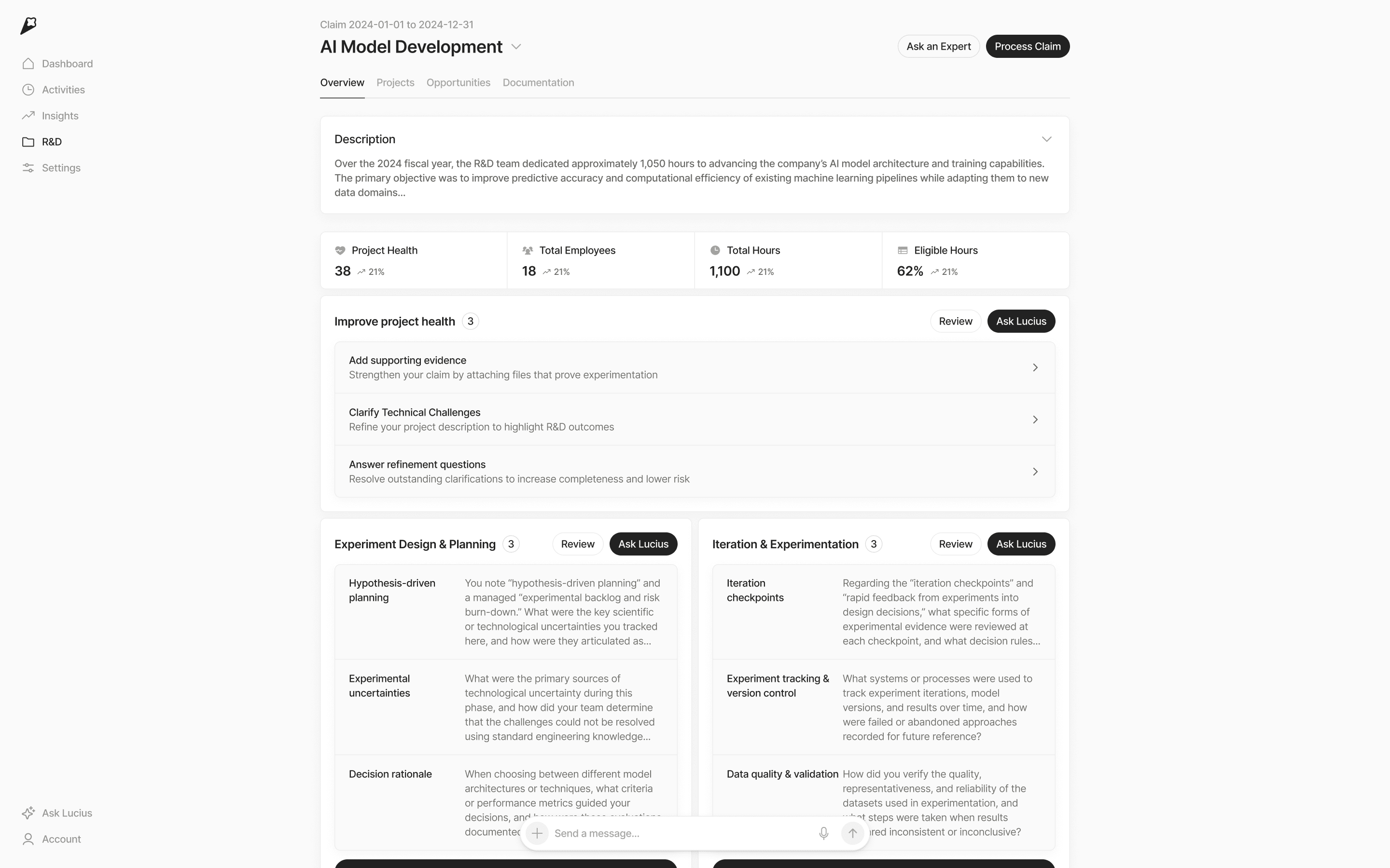 AI Model Development – Project Overview