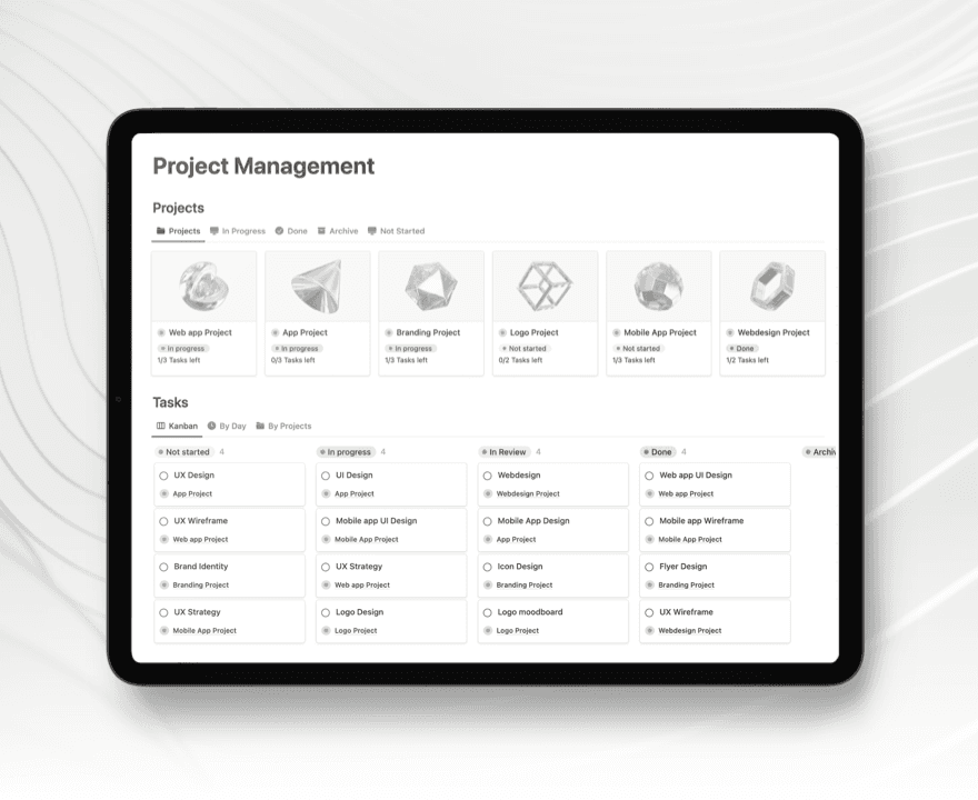 Notion Project Management for Free