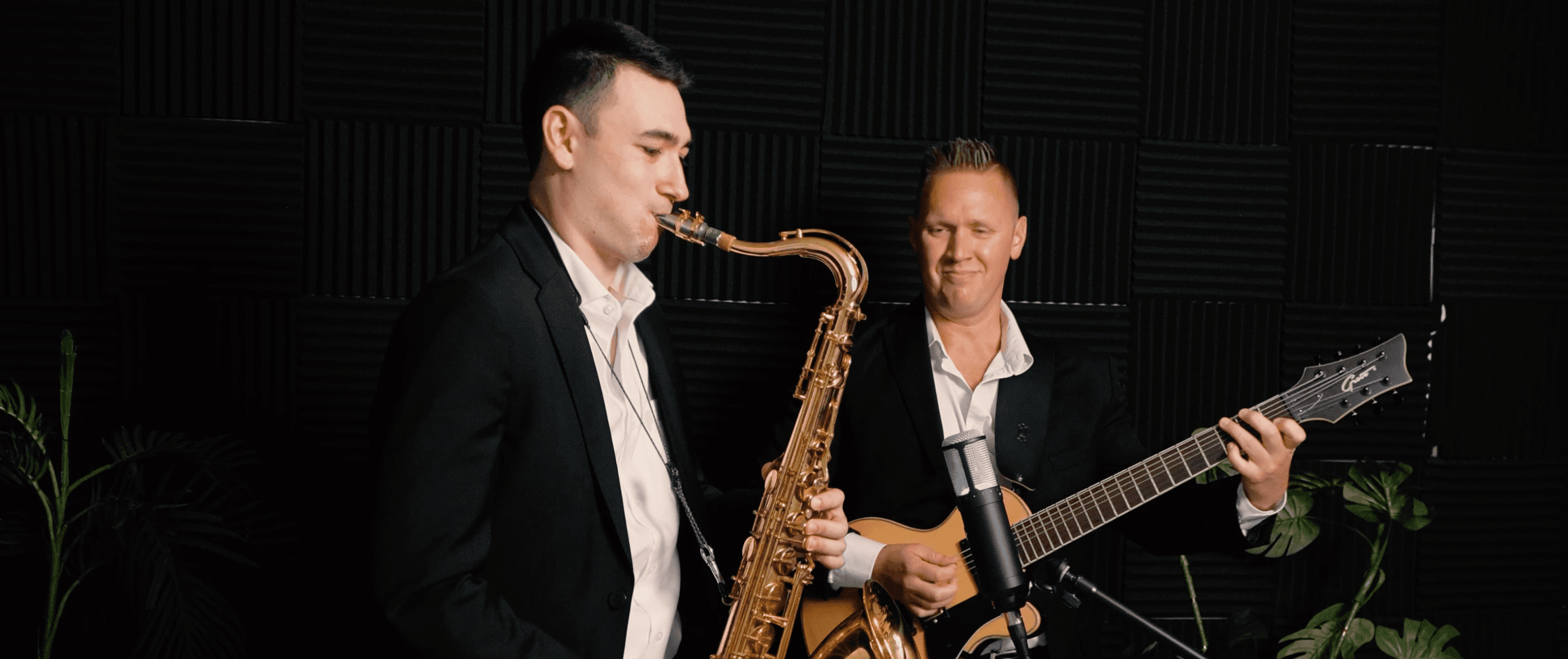 Sax & Guitar poster