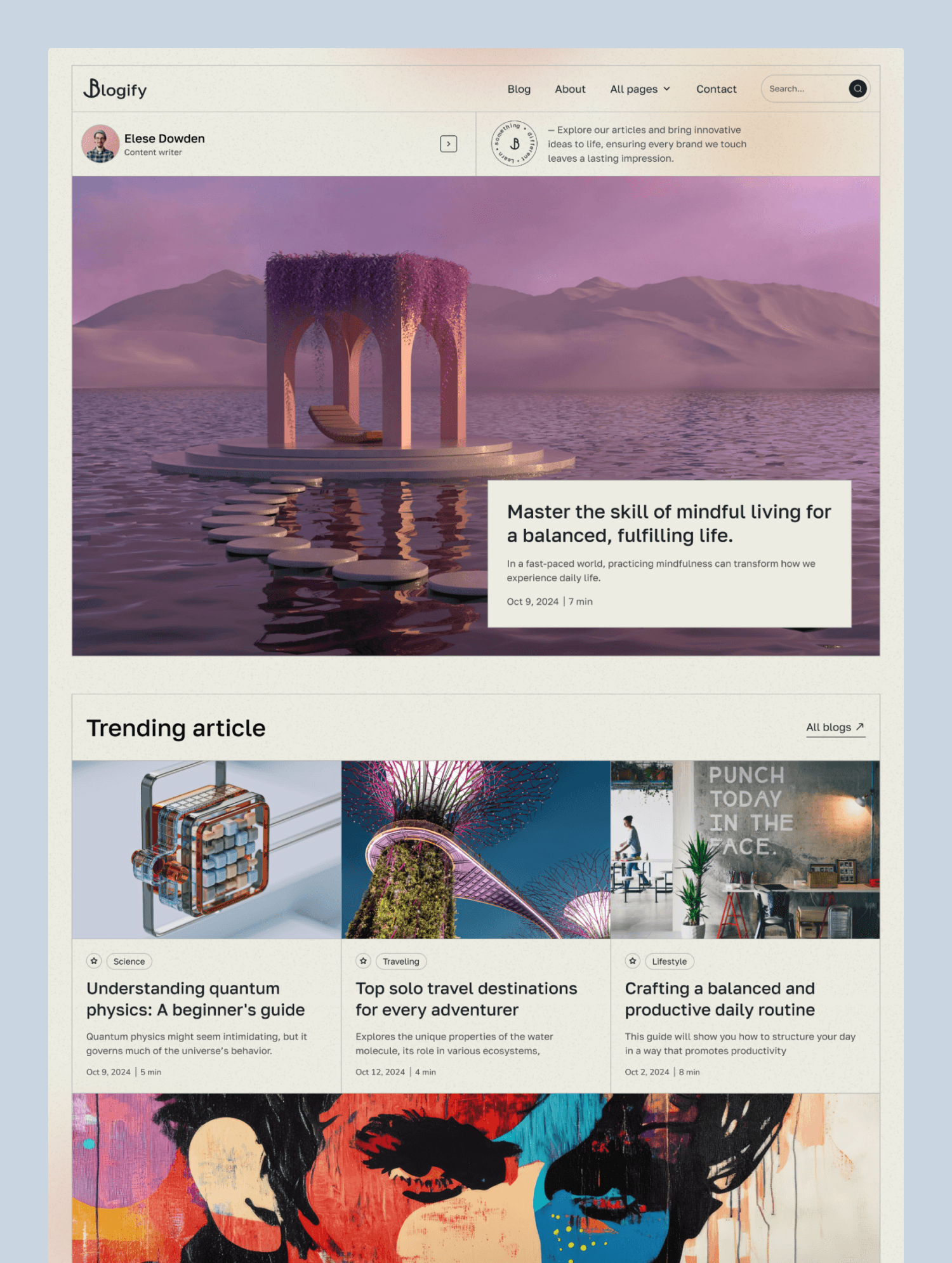 Event Website Template