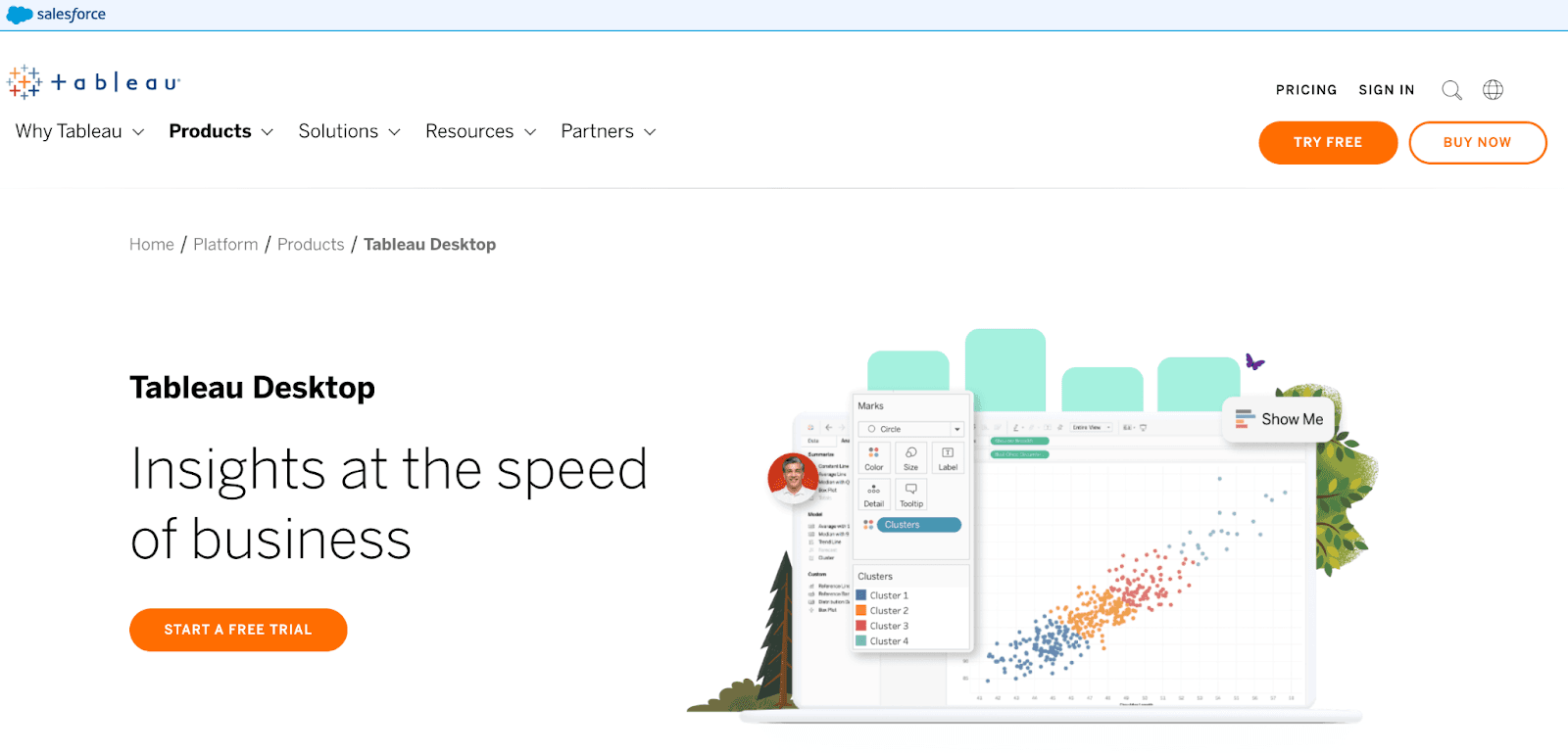 tableau homepage