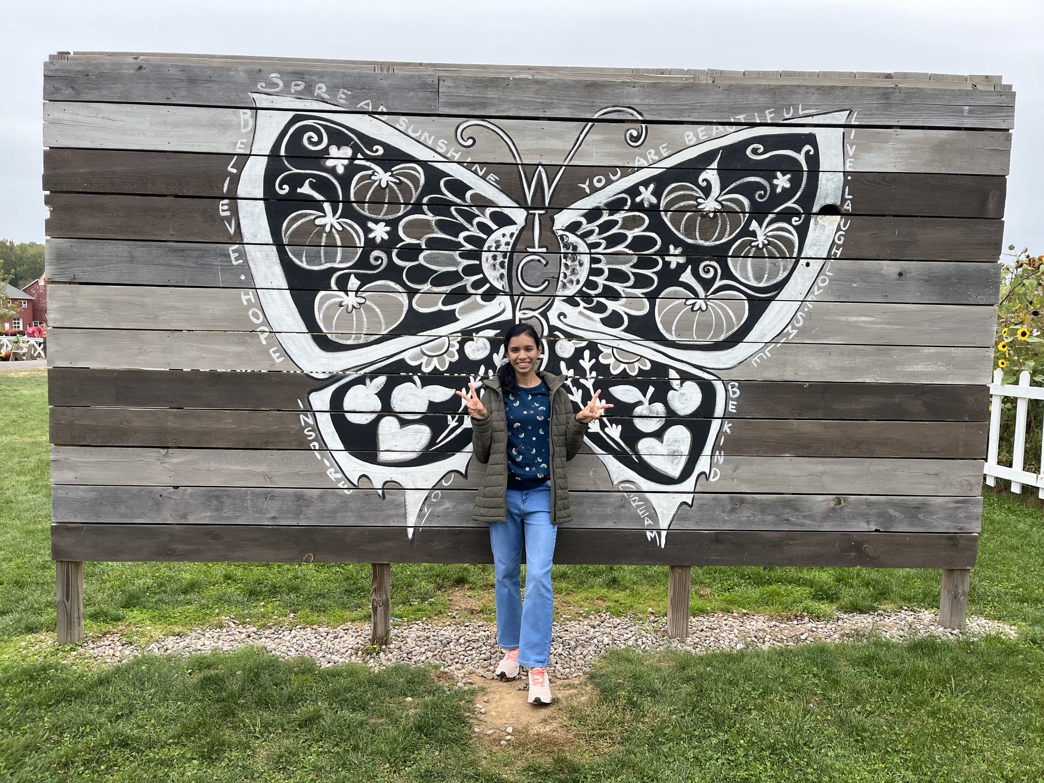 a person wearing a baseball cap