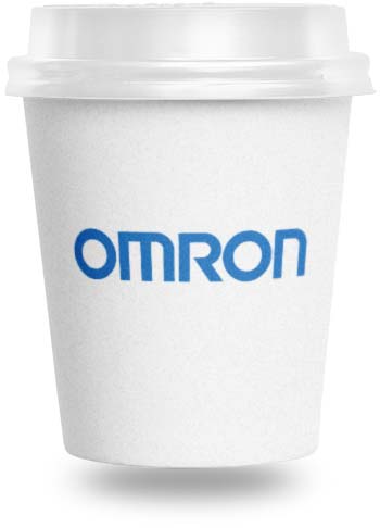 Client Omron - Coffee cart hire London