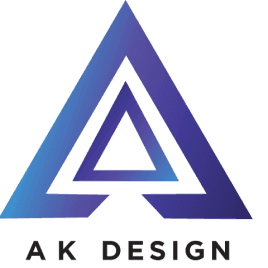 AK DESIGN Logo
