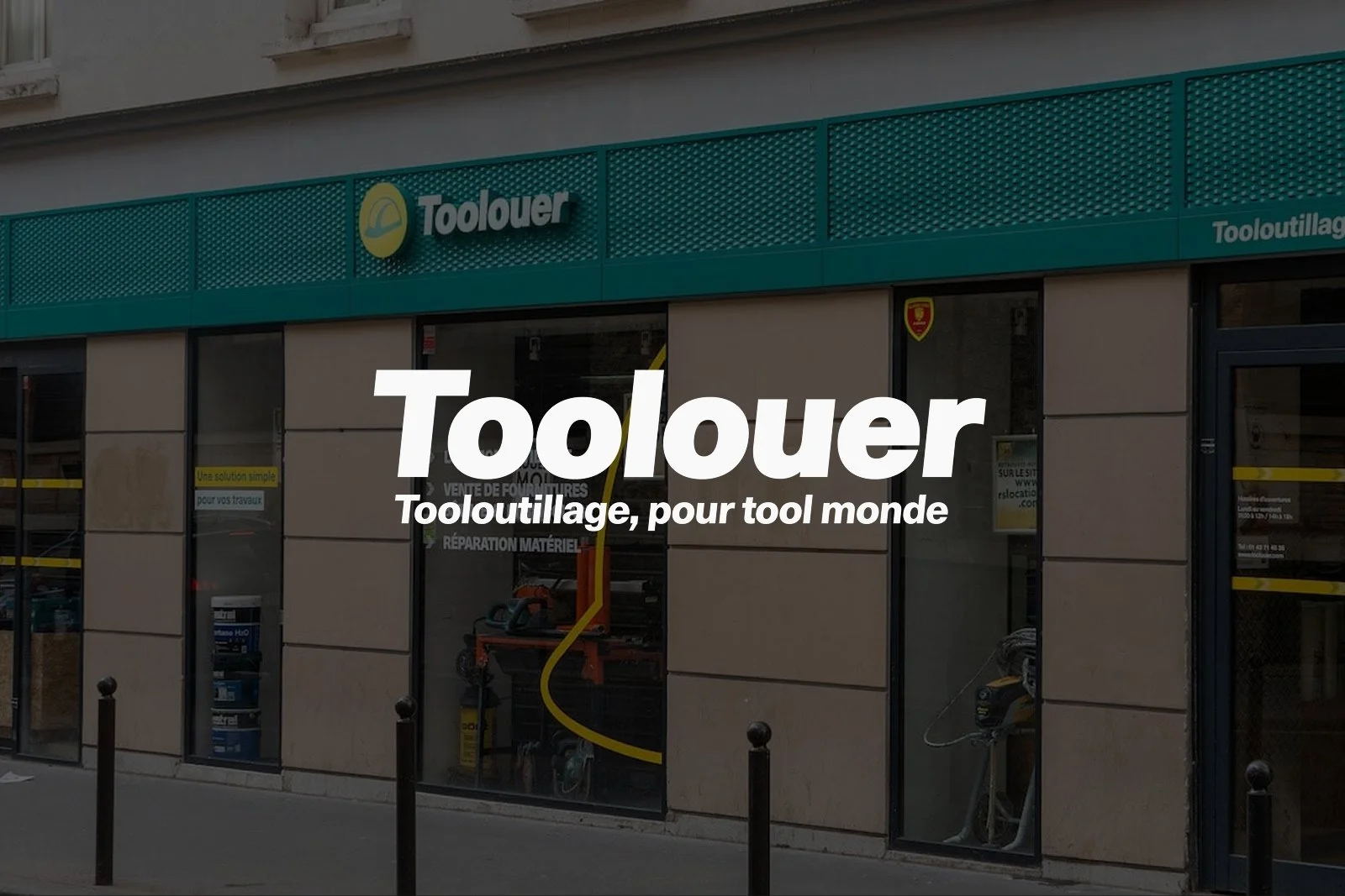 Projet de refonte e-commerce Toolouer par Le Studio Design, location et vente d'outillage professionnel