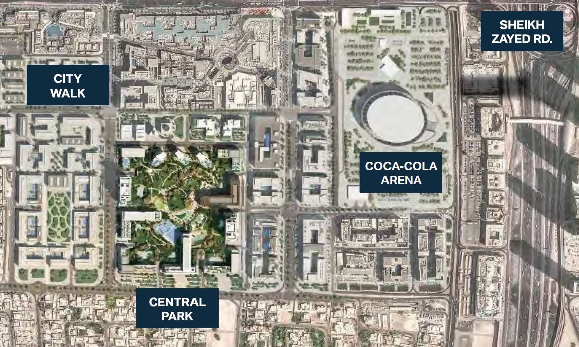 City Walk Dubai Masterplan