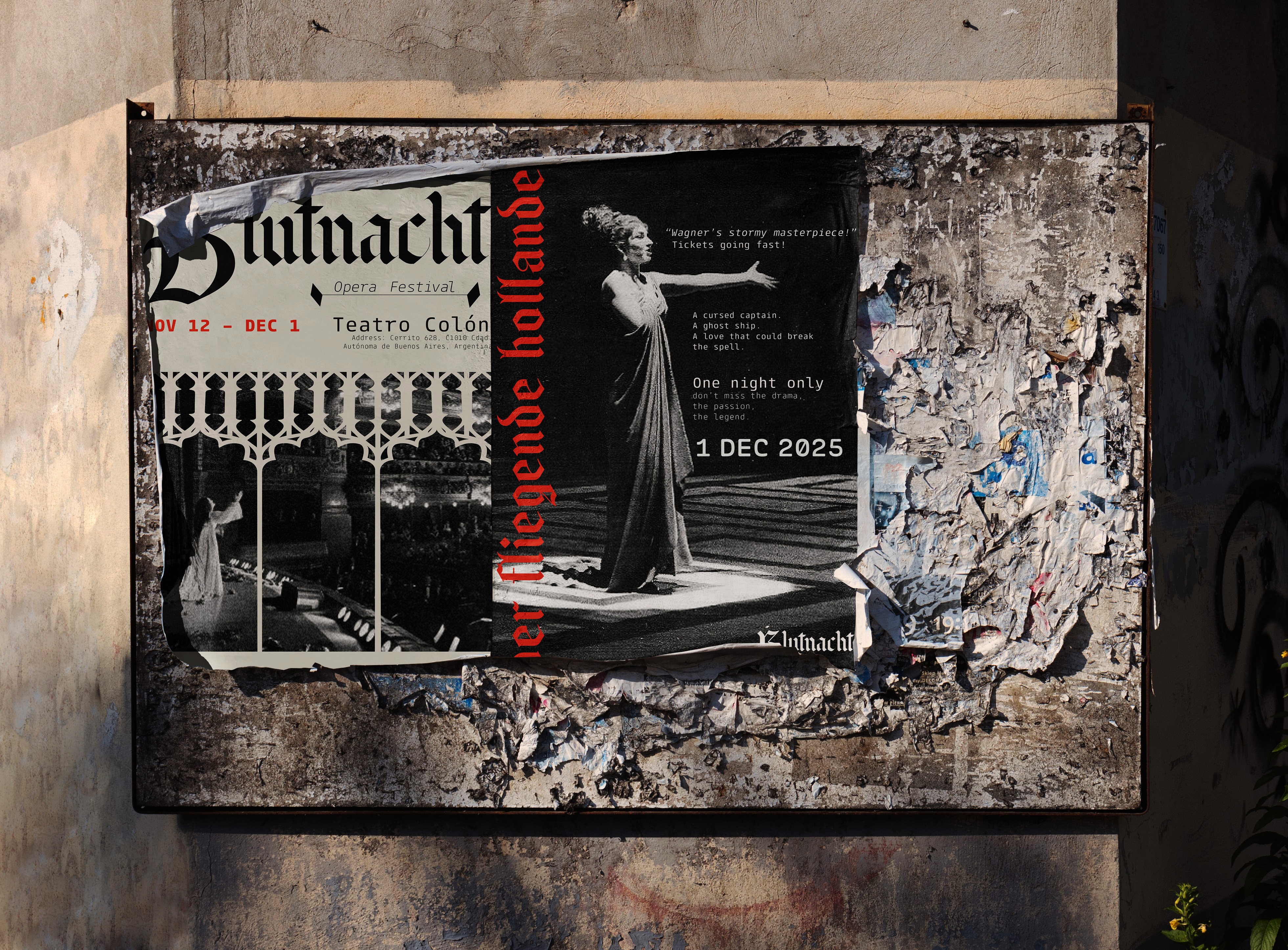 red blue and white flowers