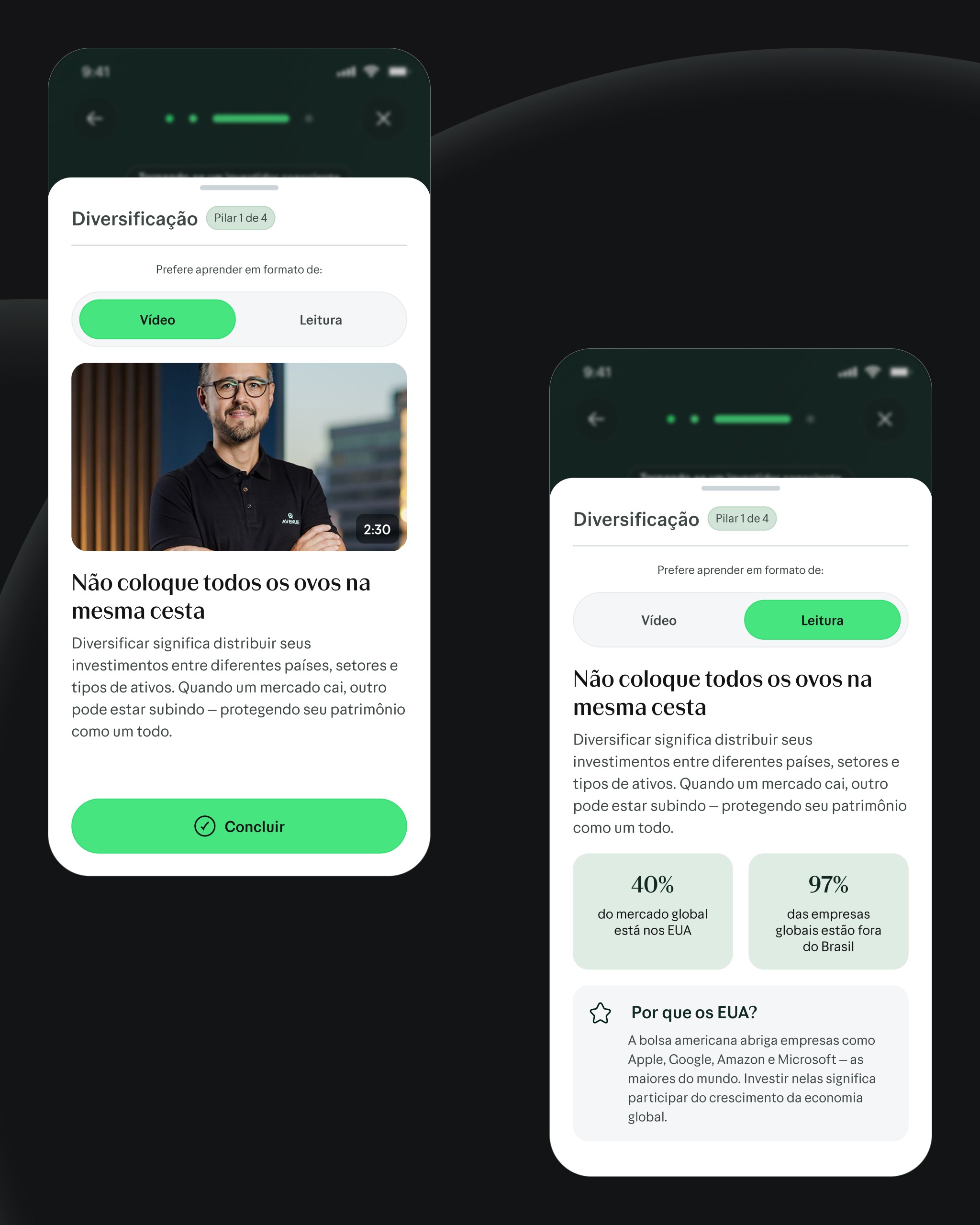 A screenshot from the Stuff page of the website