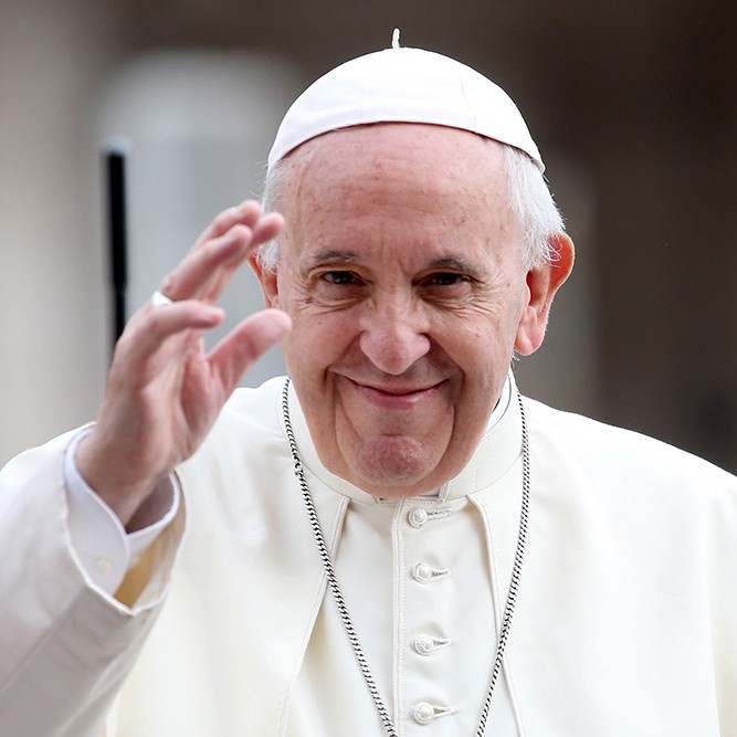 Portrait of Pope Francis