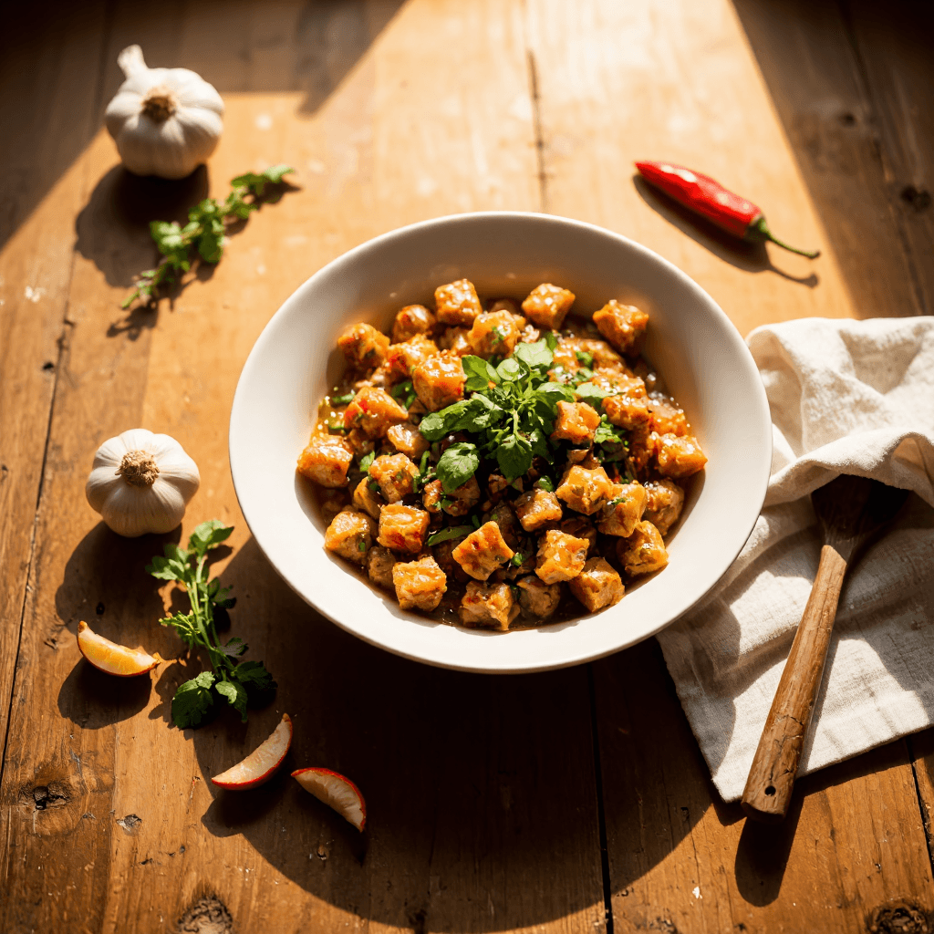 product photography of culinary dish