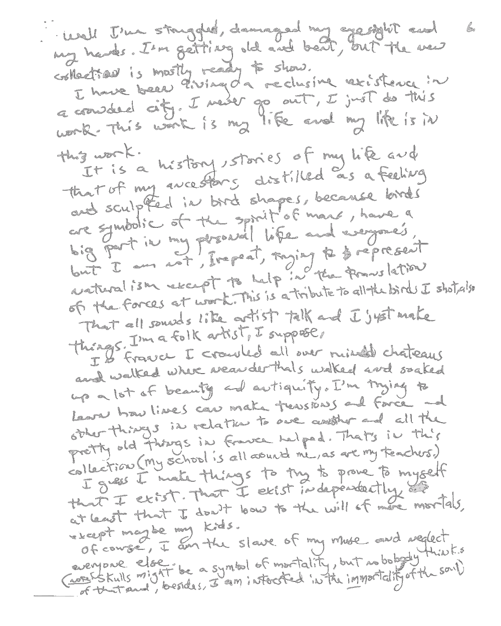 Letter page 6