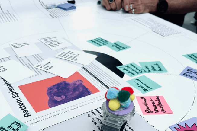 Workshopmaterial und spekulativer Prototyp einer nichtlinearen Uhr