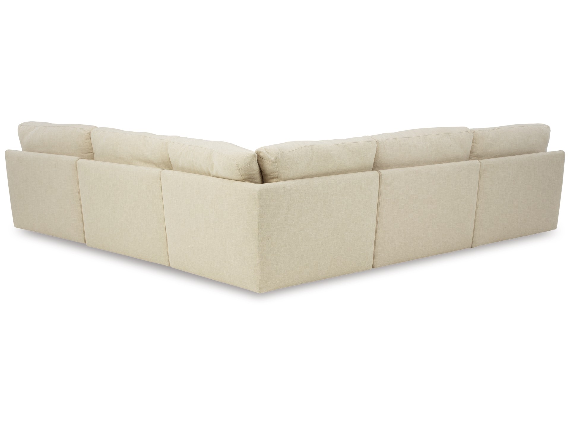 "Back view of Tanavi Sectional perfect for large living spaces"