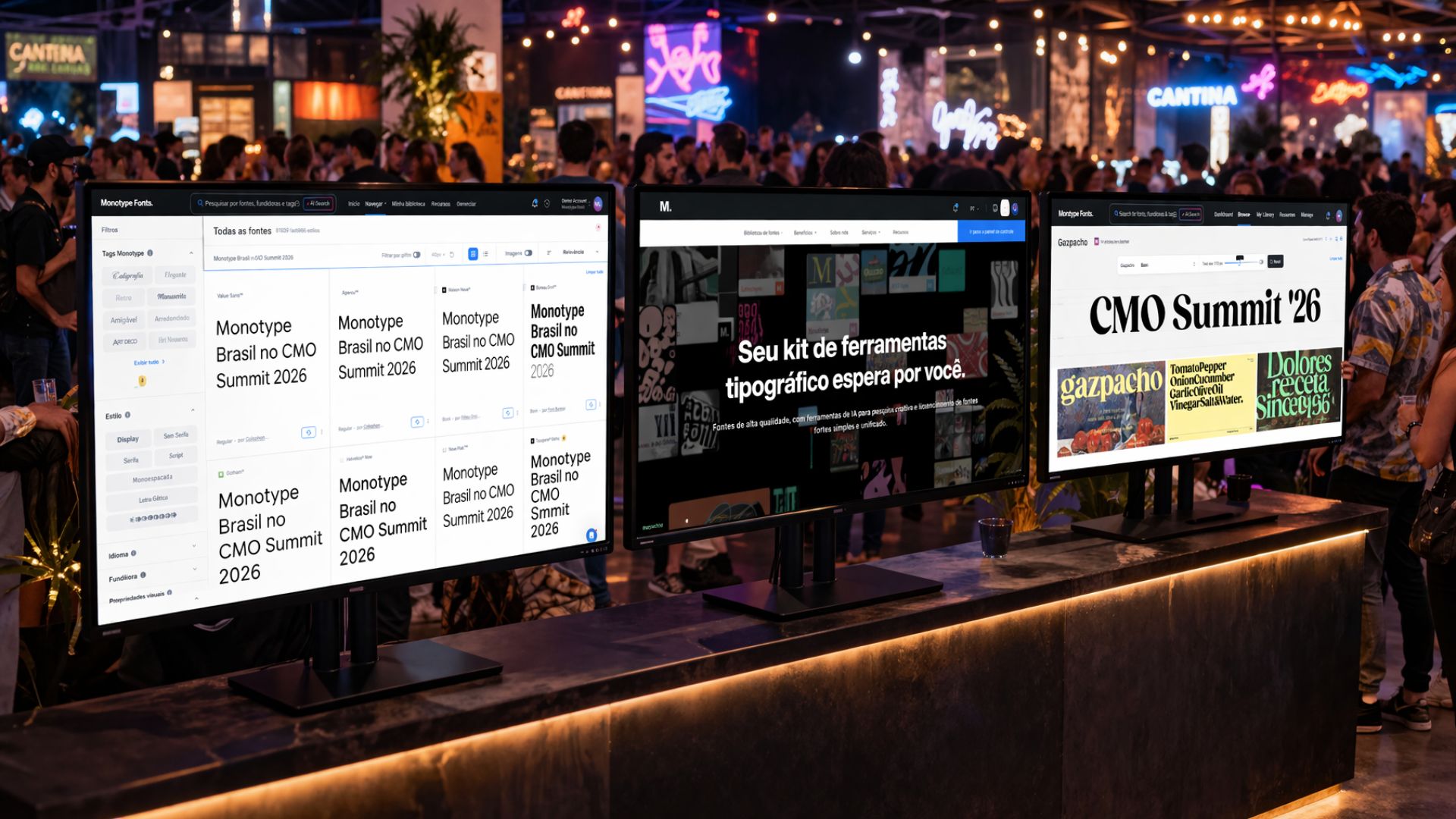 Monotype é patrocinadora Gold do CMO Summit 2026