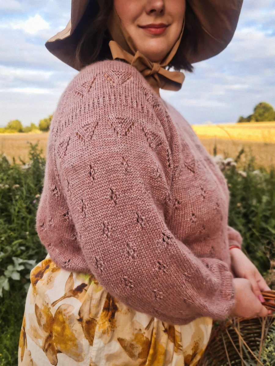 Anita Sweater knitting pattern, photo 3