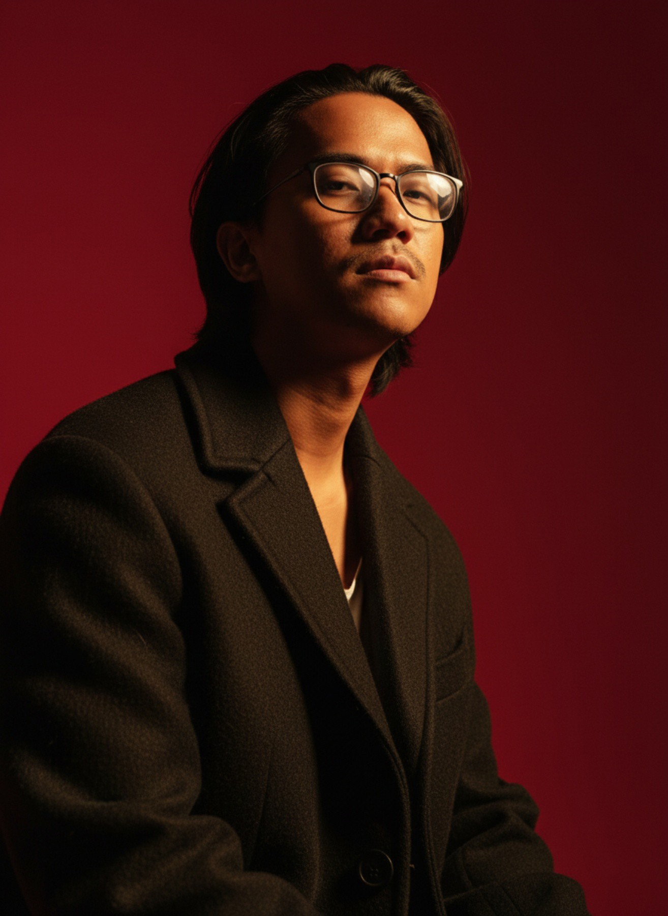 Portrait of portfolio creator – front view