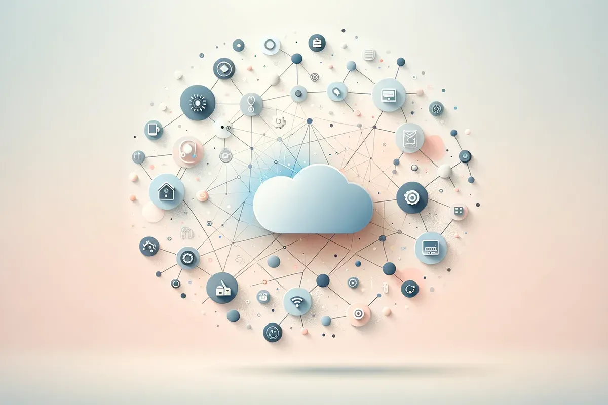 Smart IoT network powered by artificial intelligence, cloud connectivity, and intelligent automation