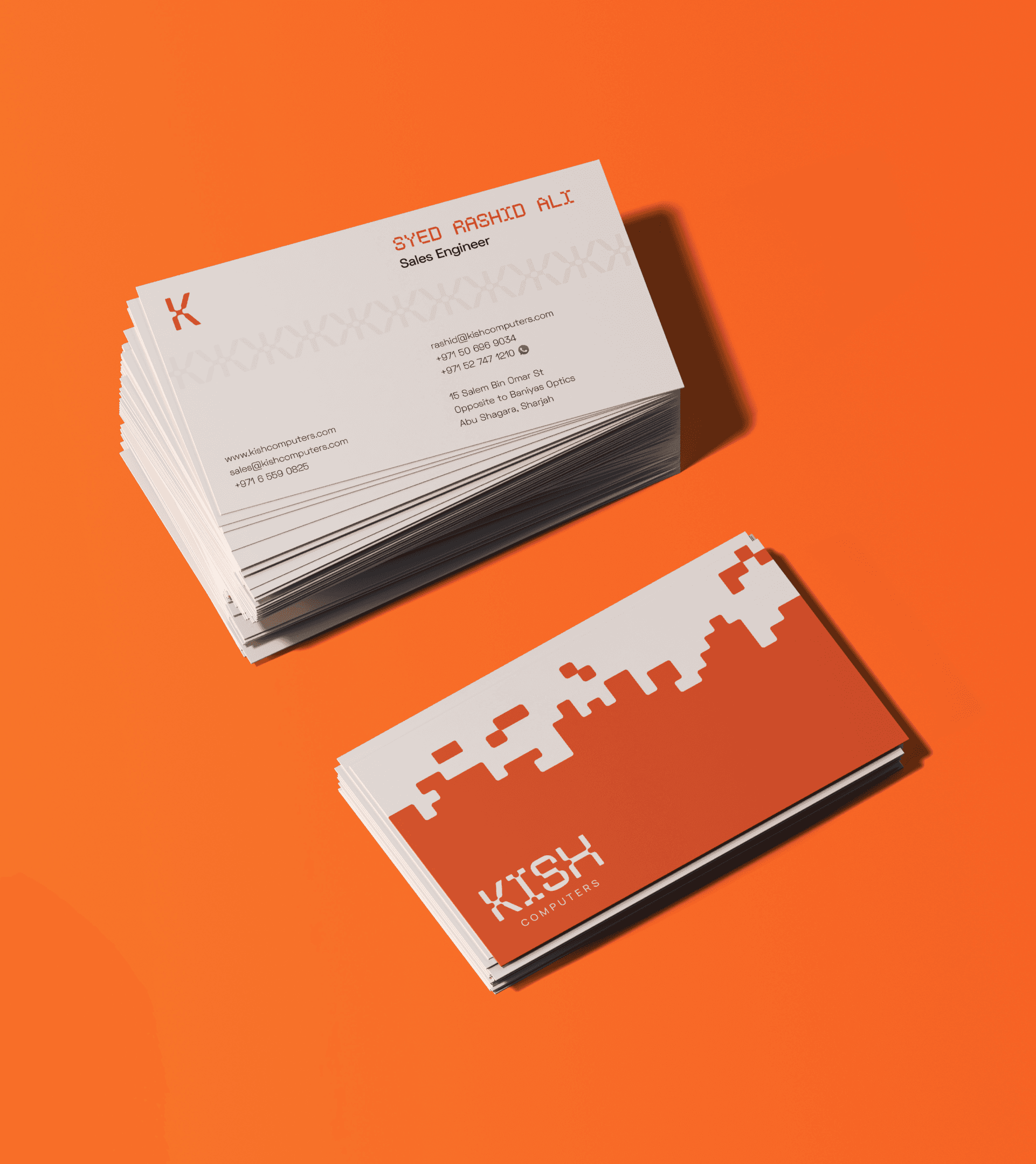 Kish Business Cards - Graphic Design