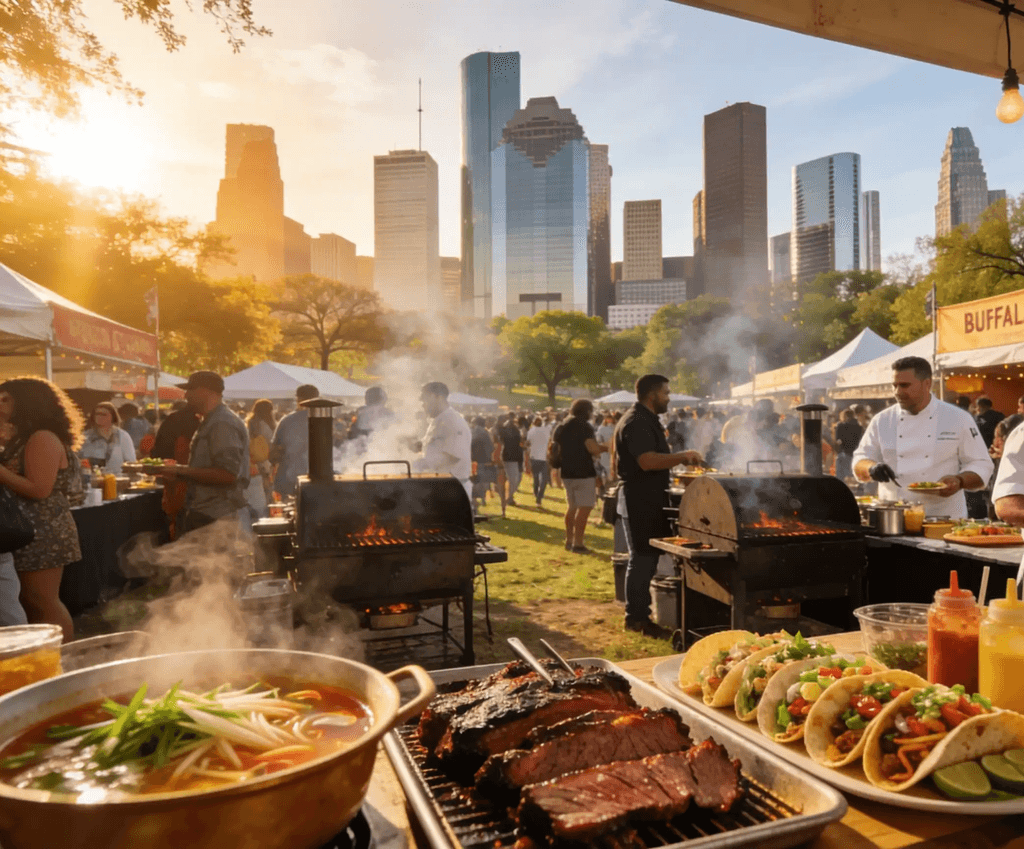 Brisket, tacos, or pho? In Houston, you never have to choose just one. 🍜🔥 Which March food festival are you most excited for?