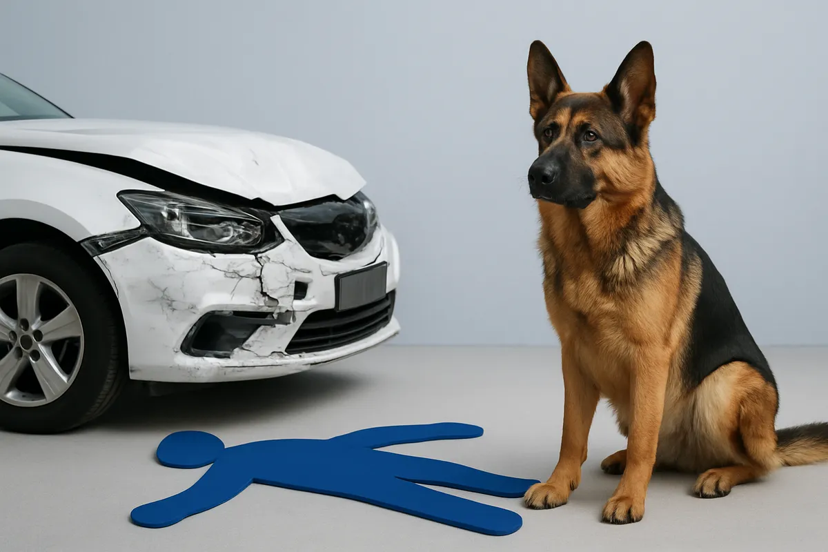 Tierhalterhaftung Unfall Hund example