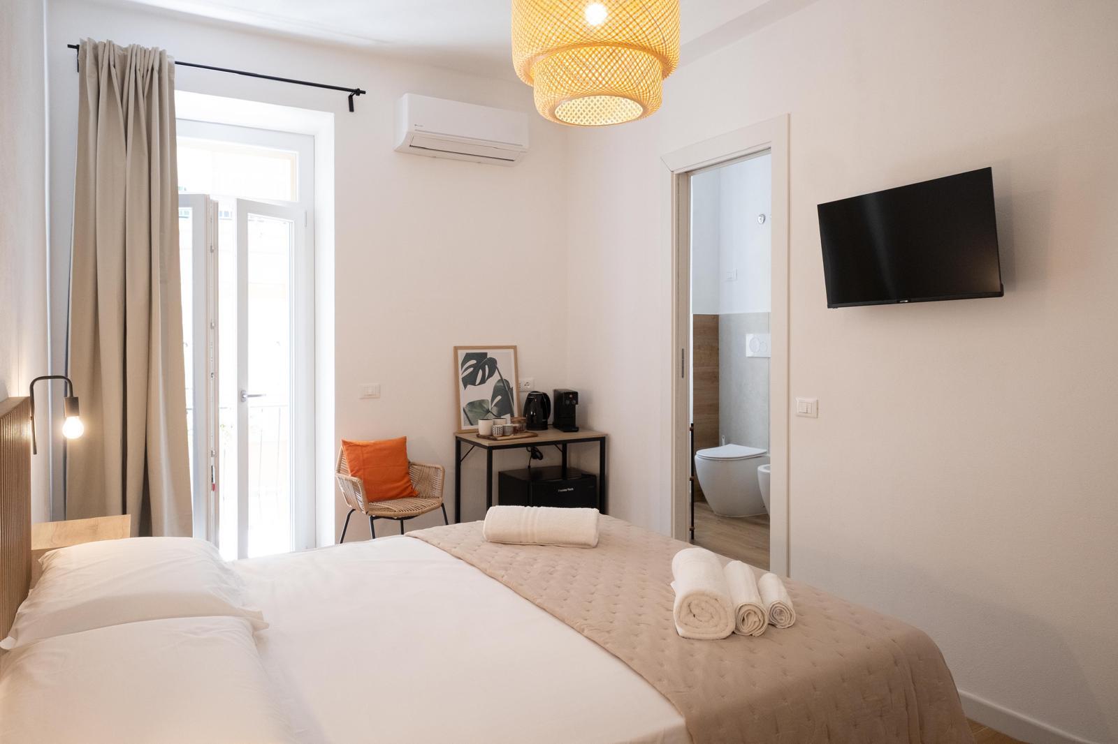 Camera ad Alghero con Balcone e Bagno Privato