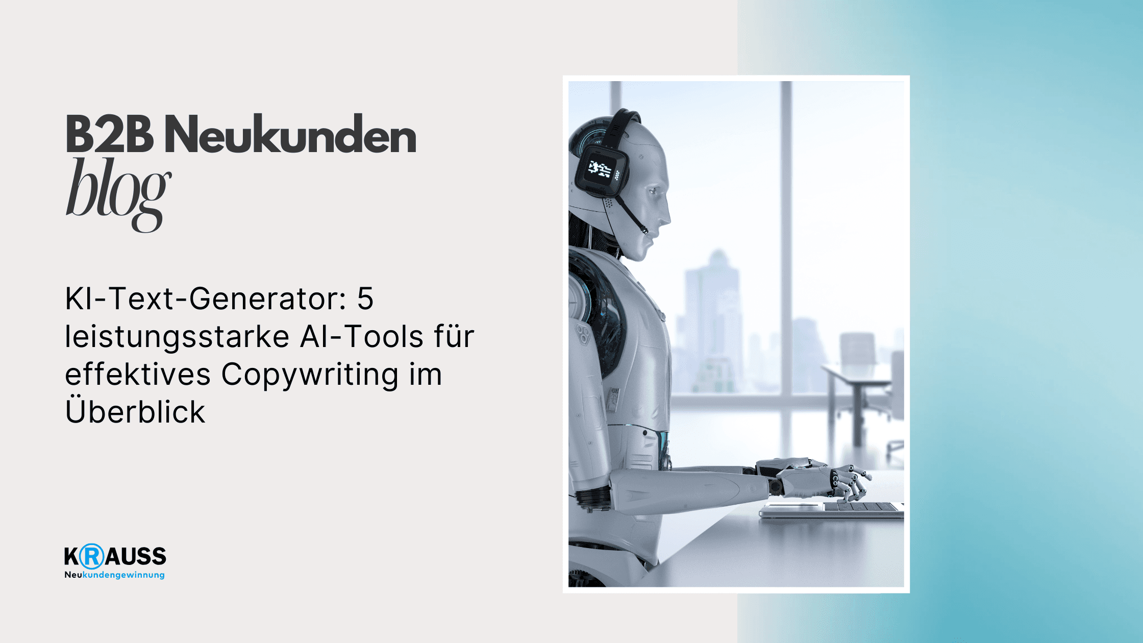KI-Text-Generator: 5 leistungsstarke AI-Tools für effektives Copywriting im Überblick