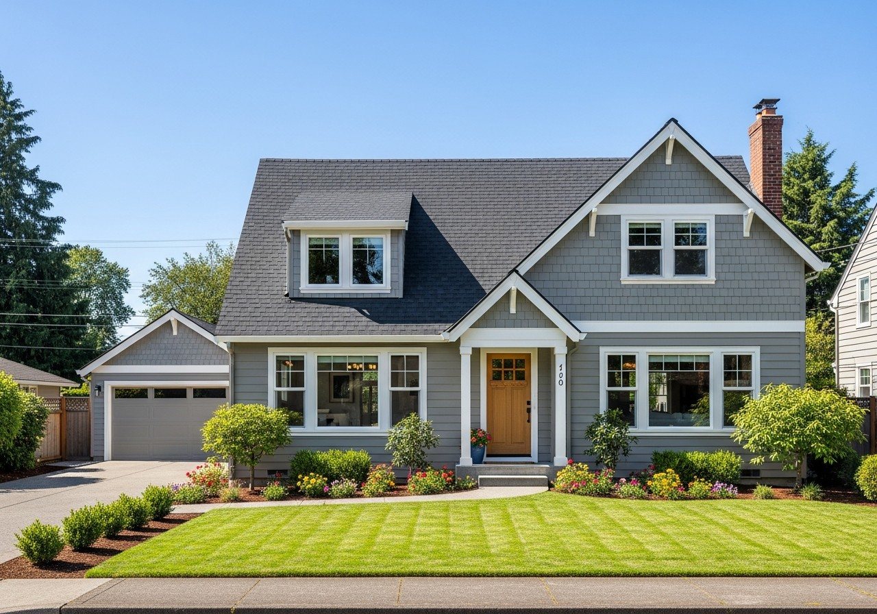 Property illustration representing single family in Portland, OR