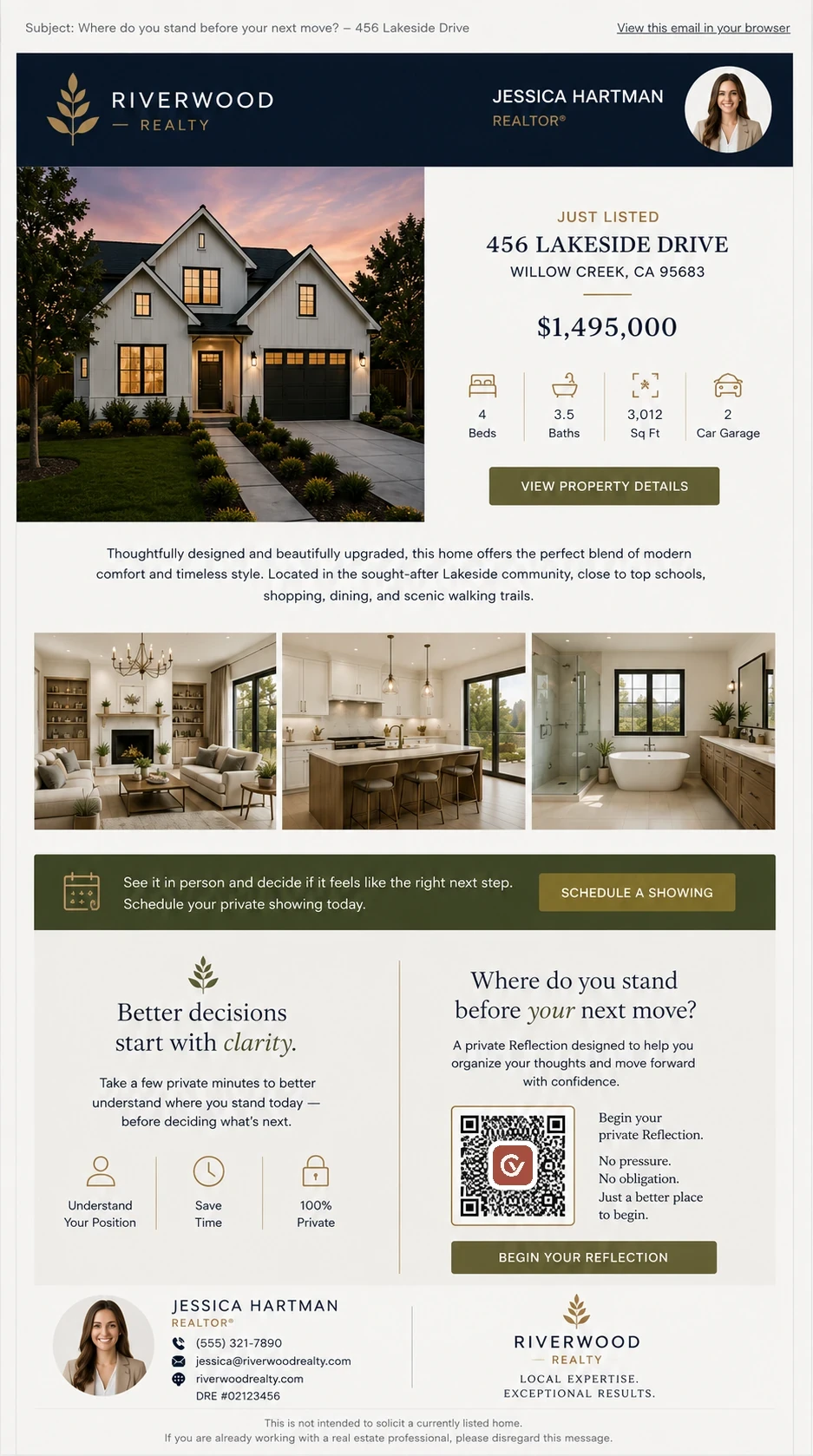 Open-house flyer