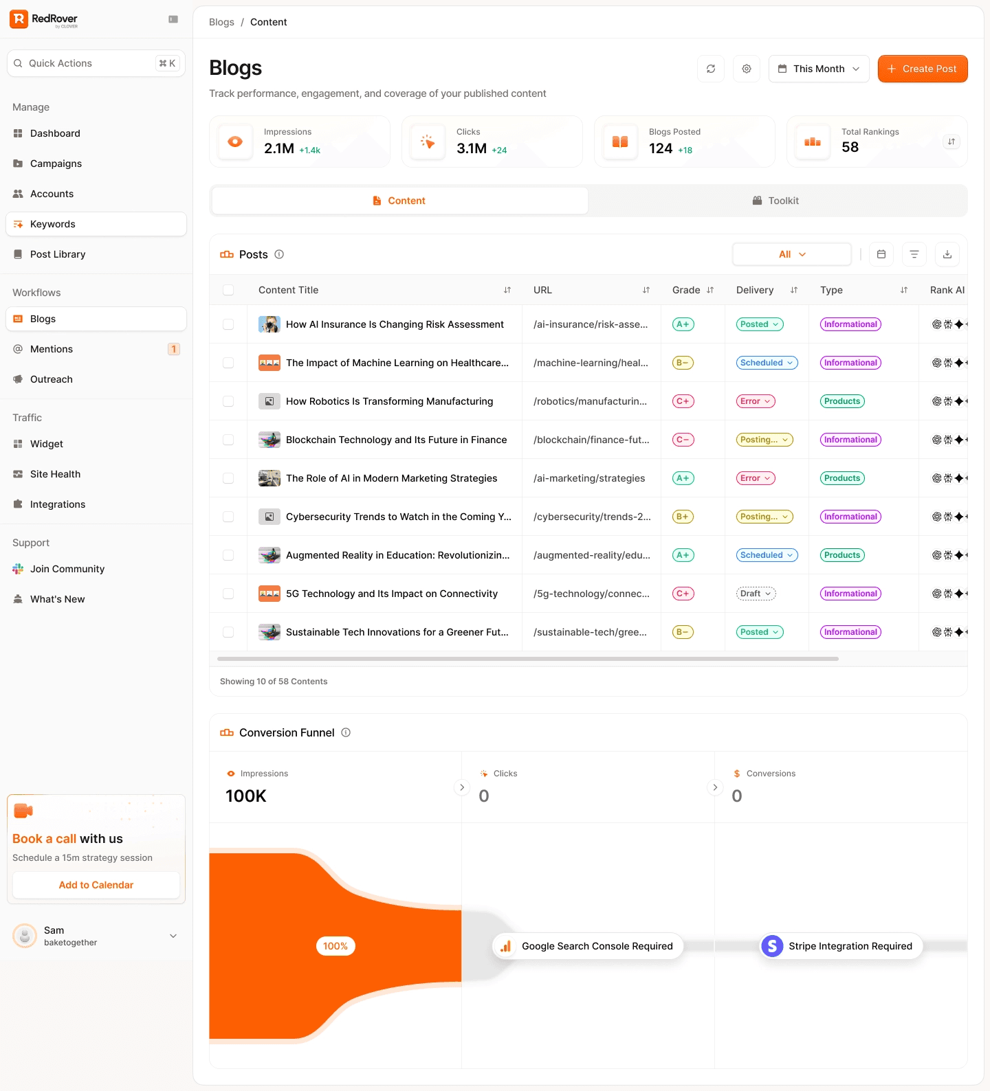 Dashboard