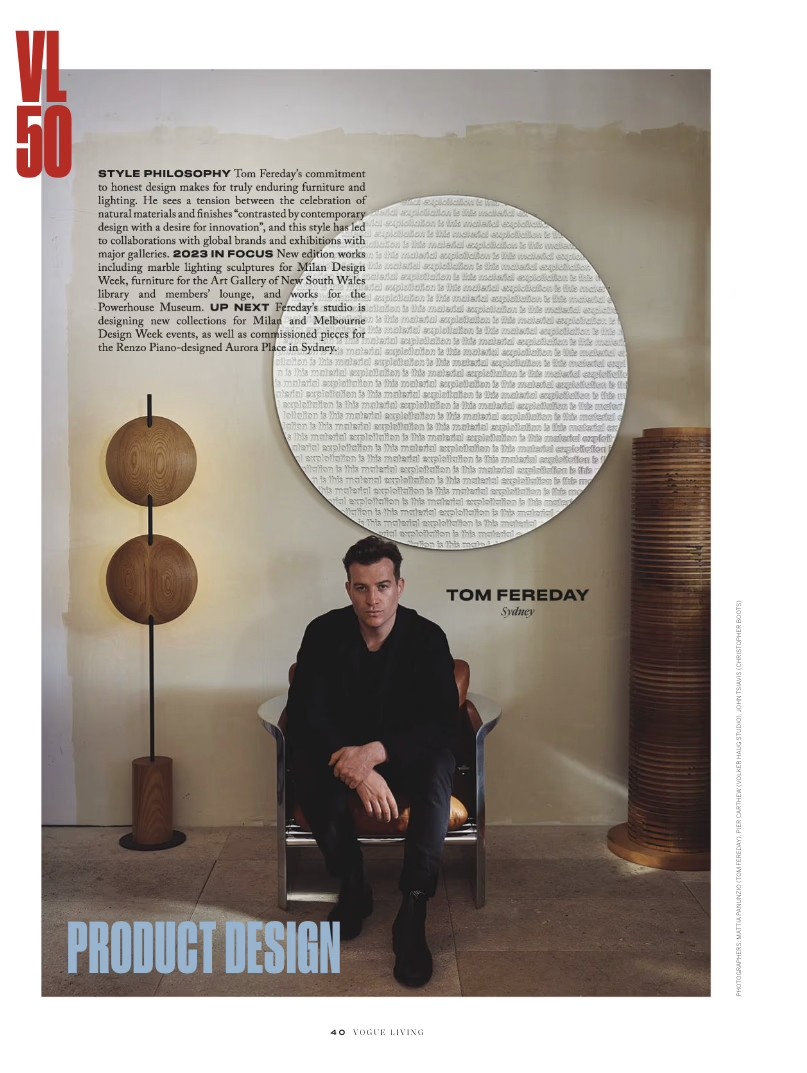 VOGUE LIVING, Volume 50
