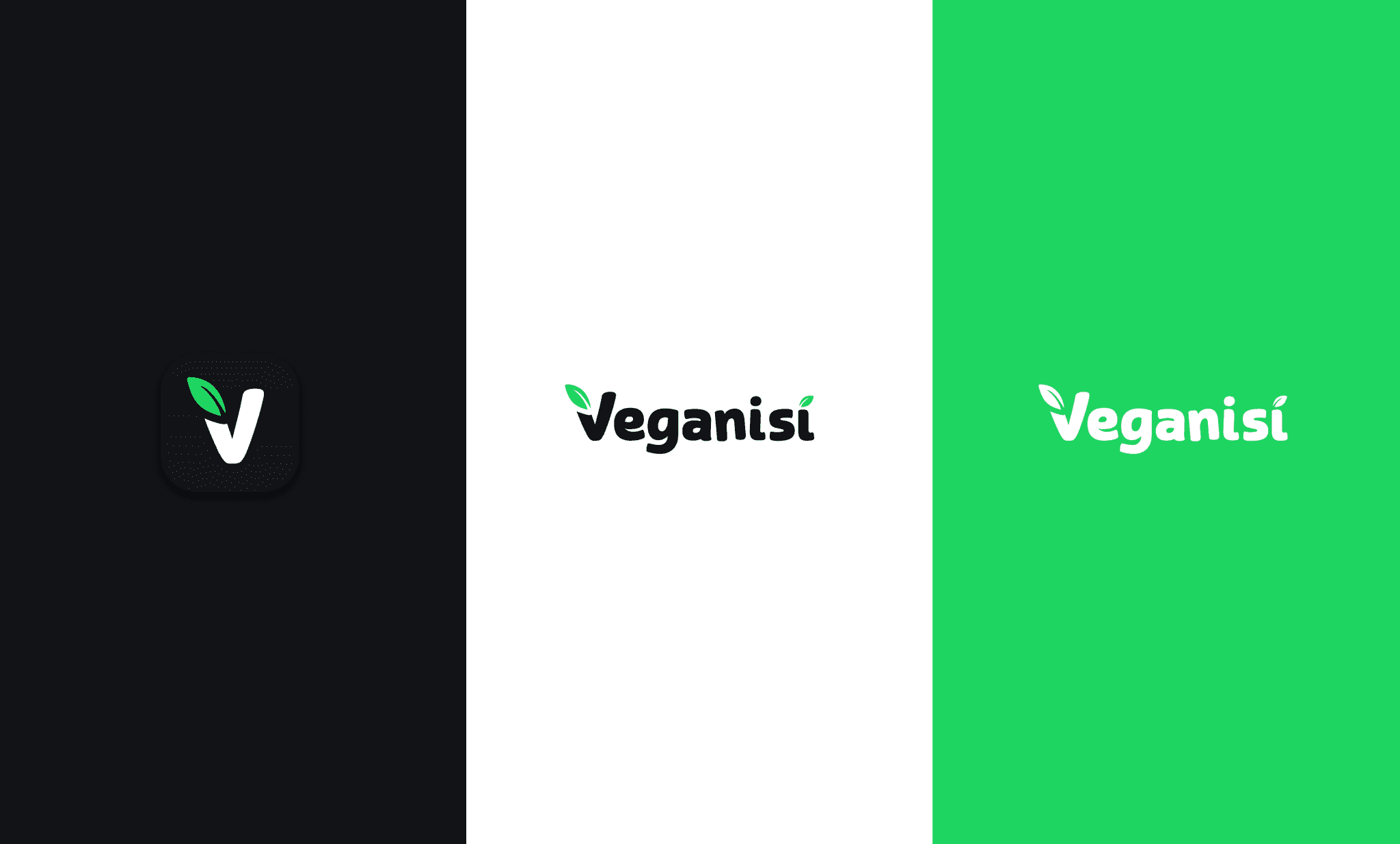 Veganisi Logo Variants