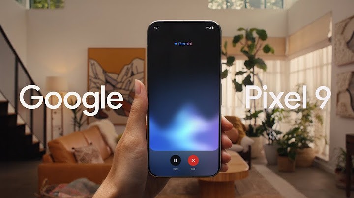 Google Pixel 9 with Gemini