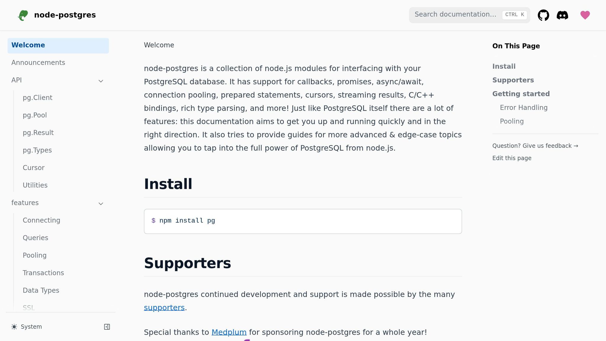 node-postgres