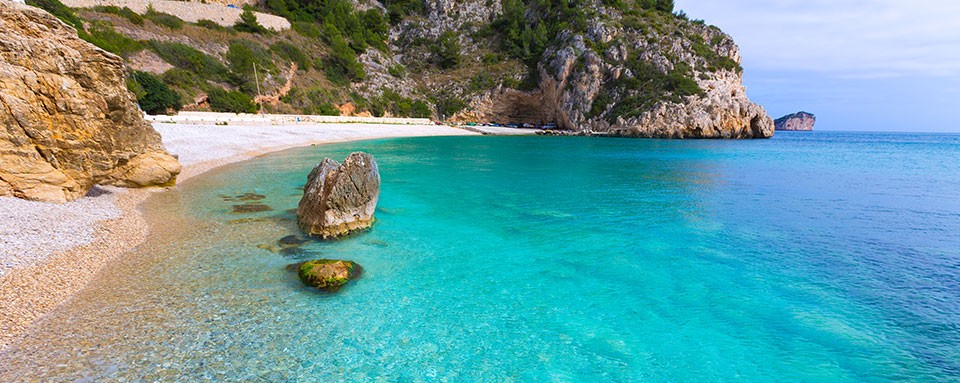 Cala cristalina en Jávea