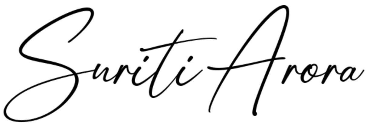 Suriti Arora signature