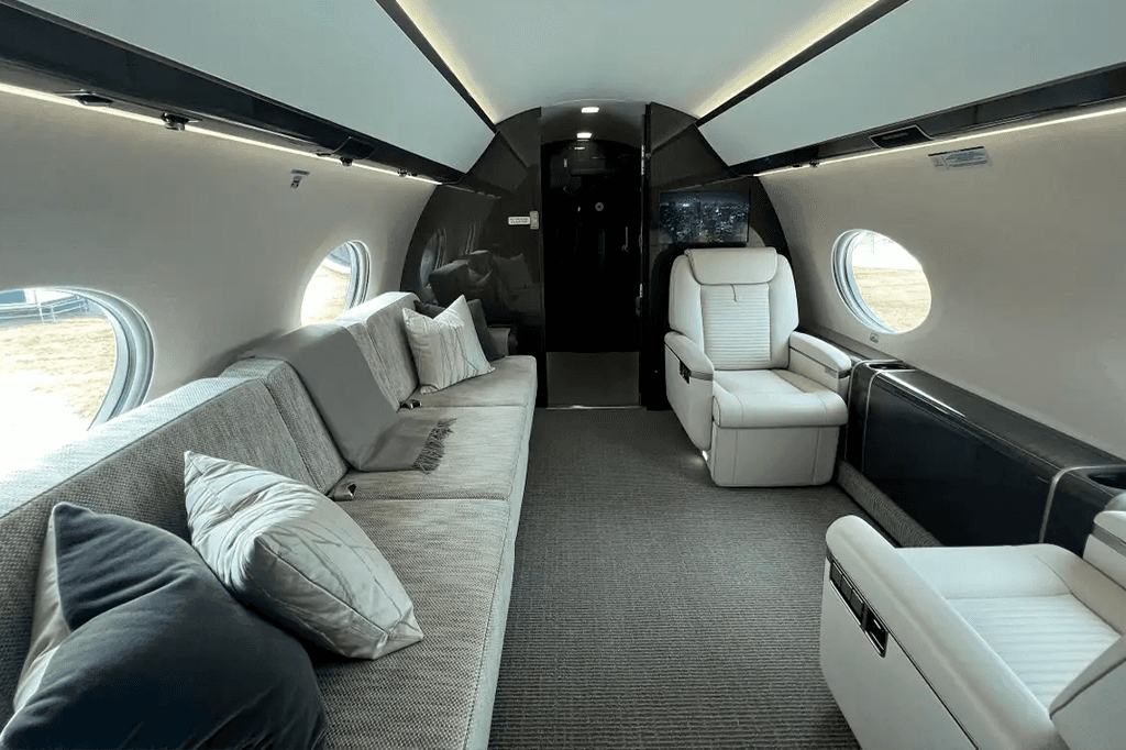 Gulfstream G650ER private jet