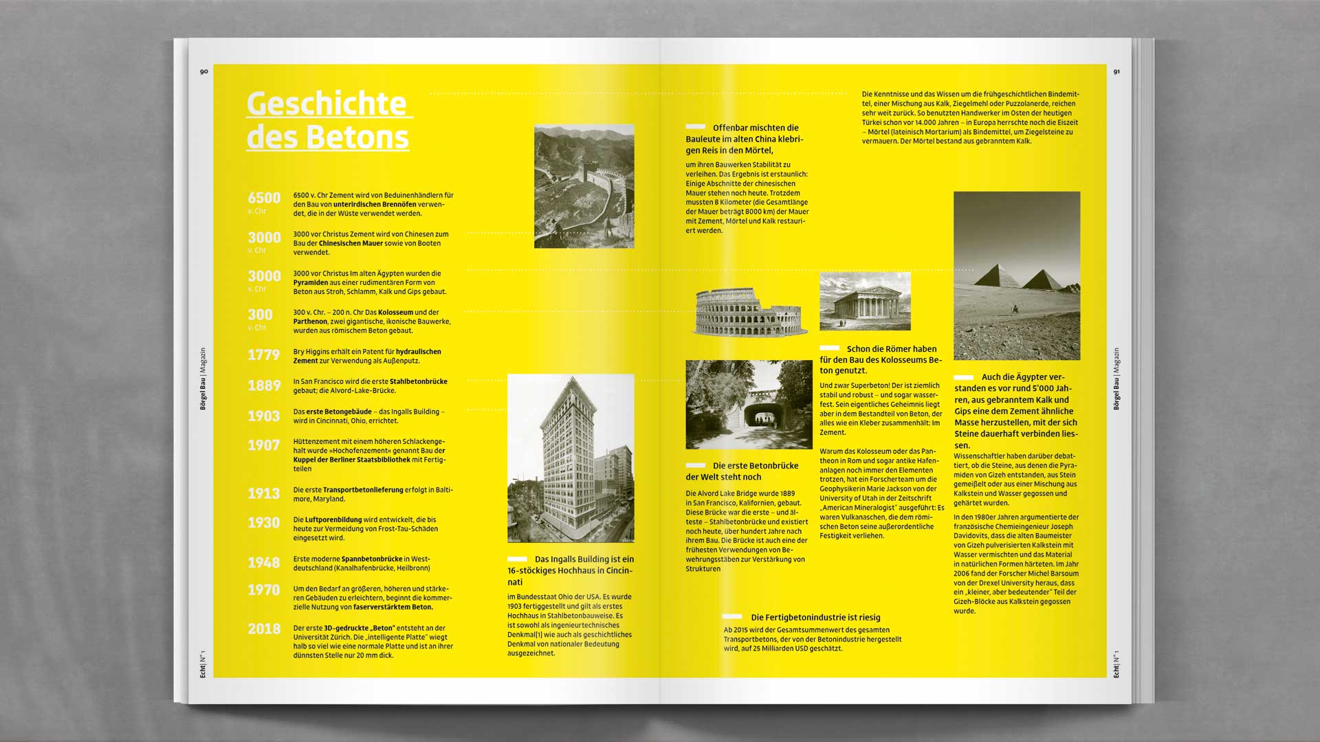 Layout mit Mitarbeiterporträts und regionalen Einblicken – zeigt die persönliche Seite des Bauunternehmens Börgel und stärkt das Employer Branding.