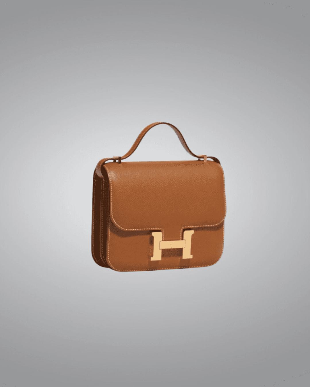 Hermes Constance 18 Shoulder Bag in Gold Color