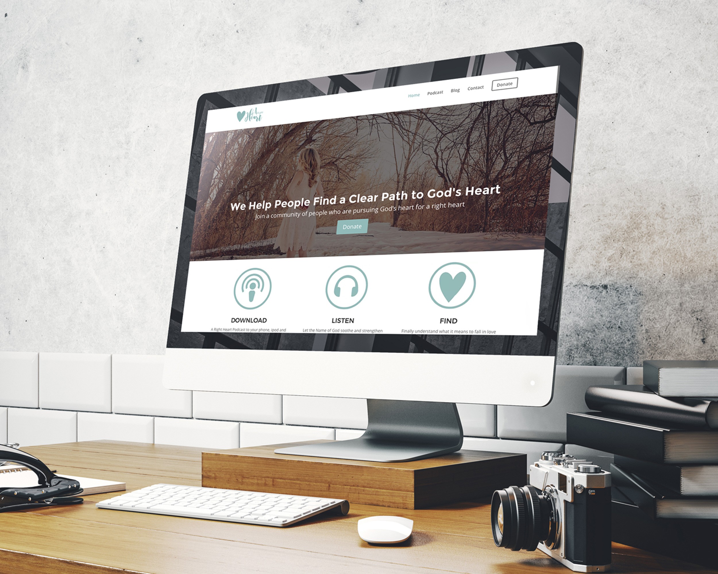 ARH Website Mockup
