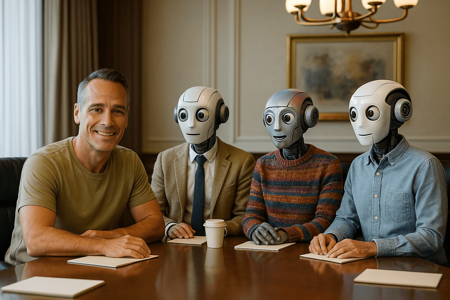 Agents in a board room