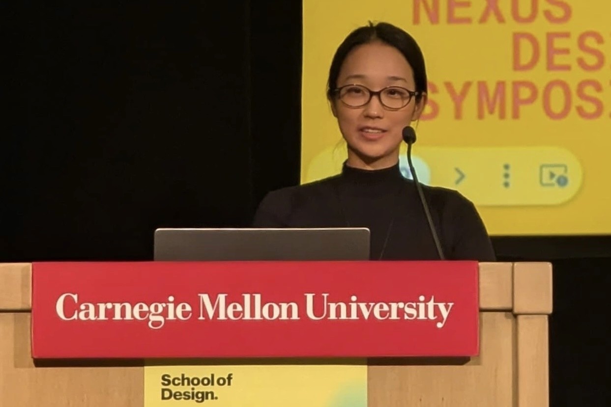 a woman wearing headphone