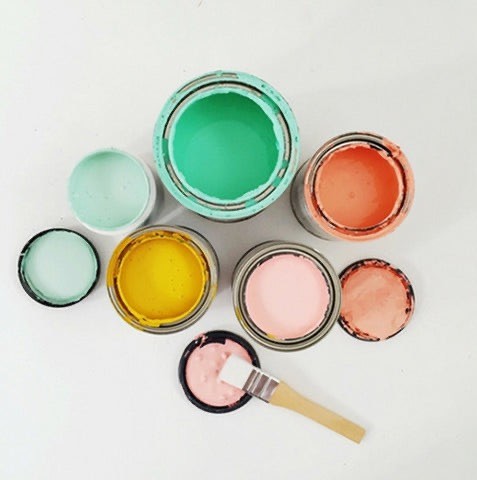 decorate on a budget by repainting