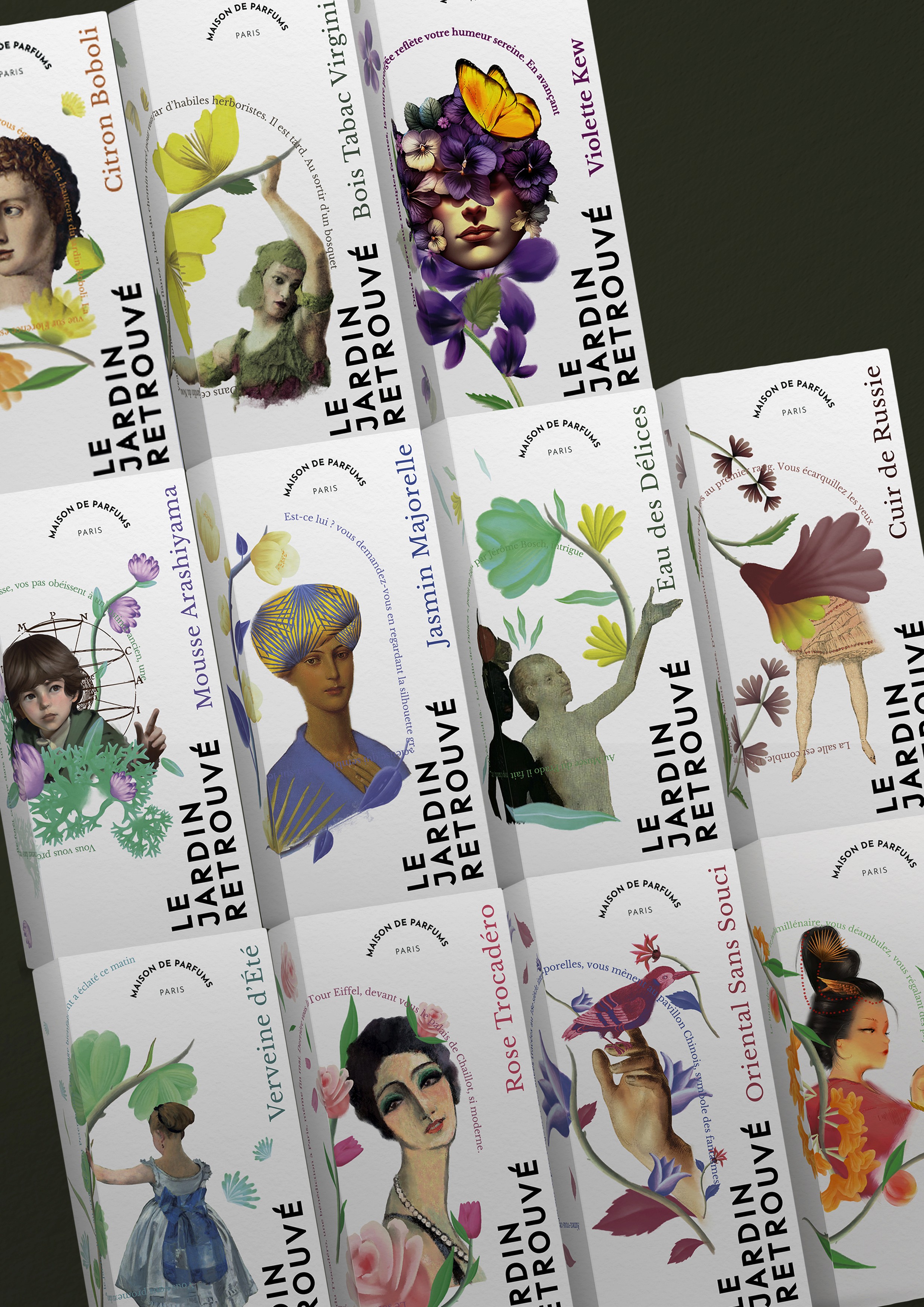 LE JARDIN RETROUVÉ — REBRANDING PROJECT