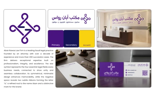 Aban Rawas Law Firm  Branding