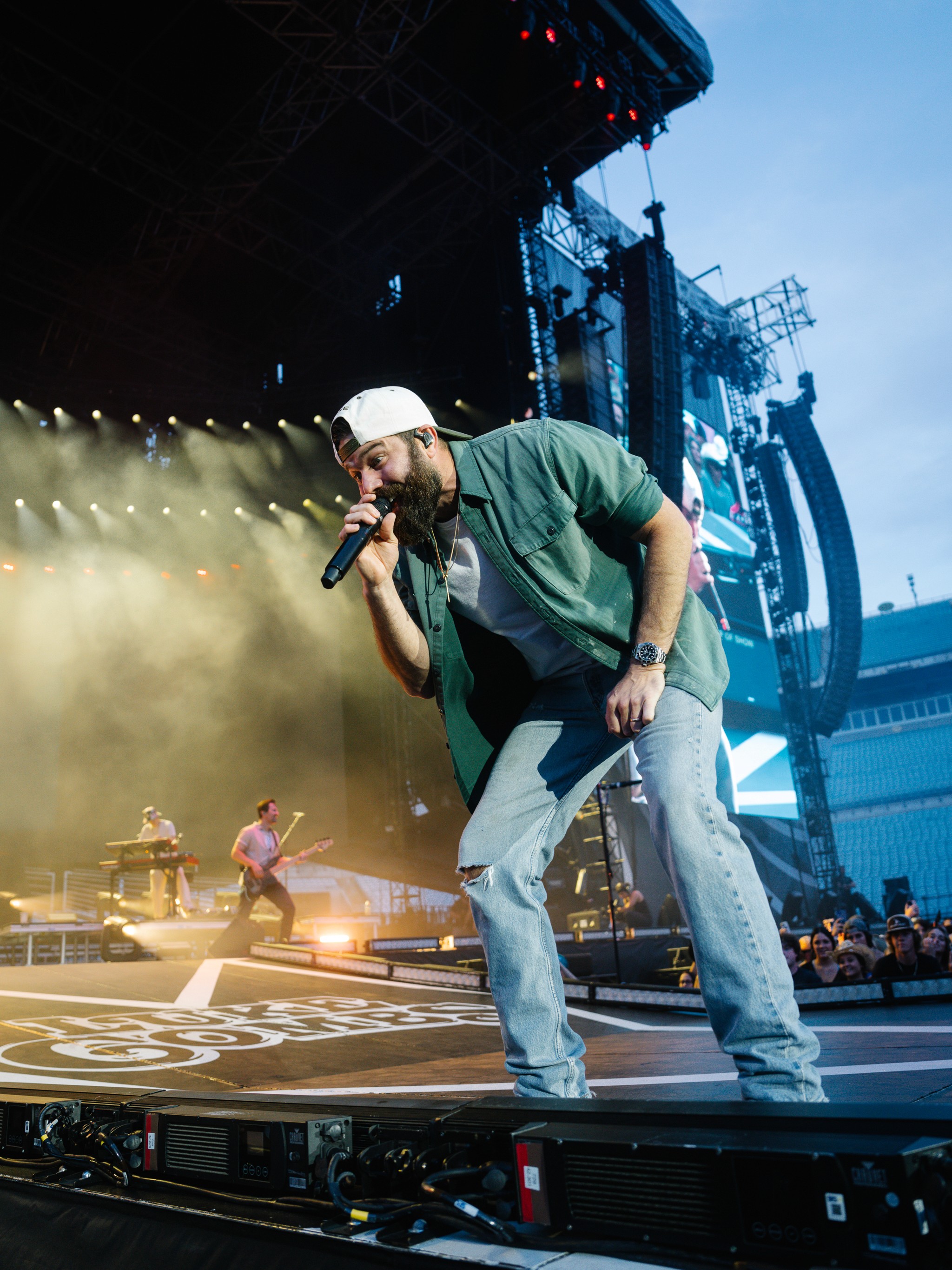 Women On Neon Background