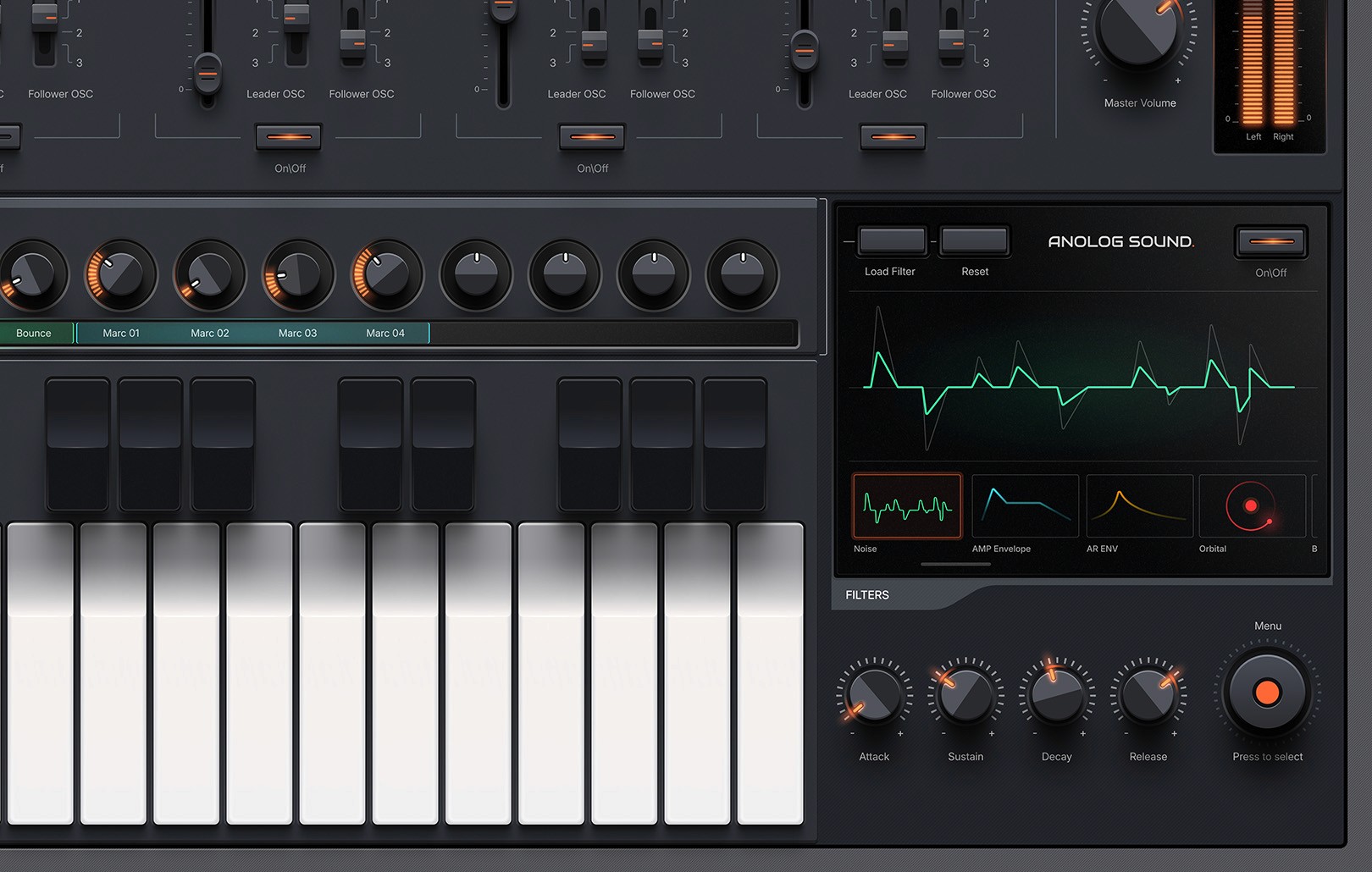 GForceAudio GUI high UI render