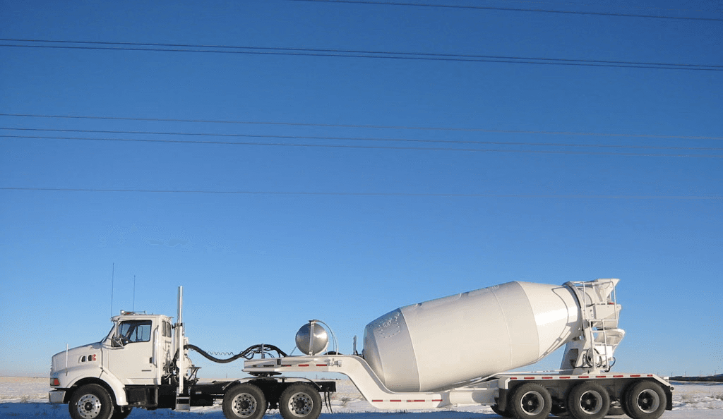 precision concrete mixer hero