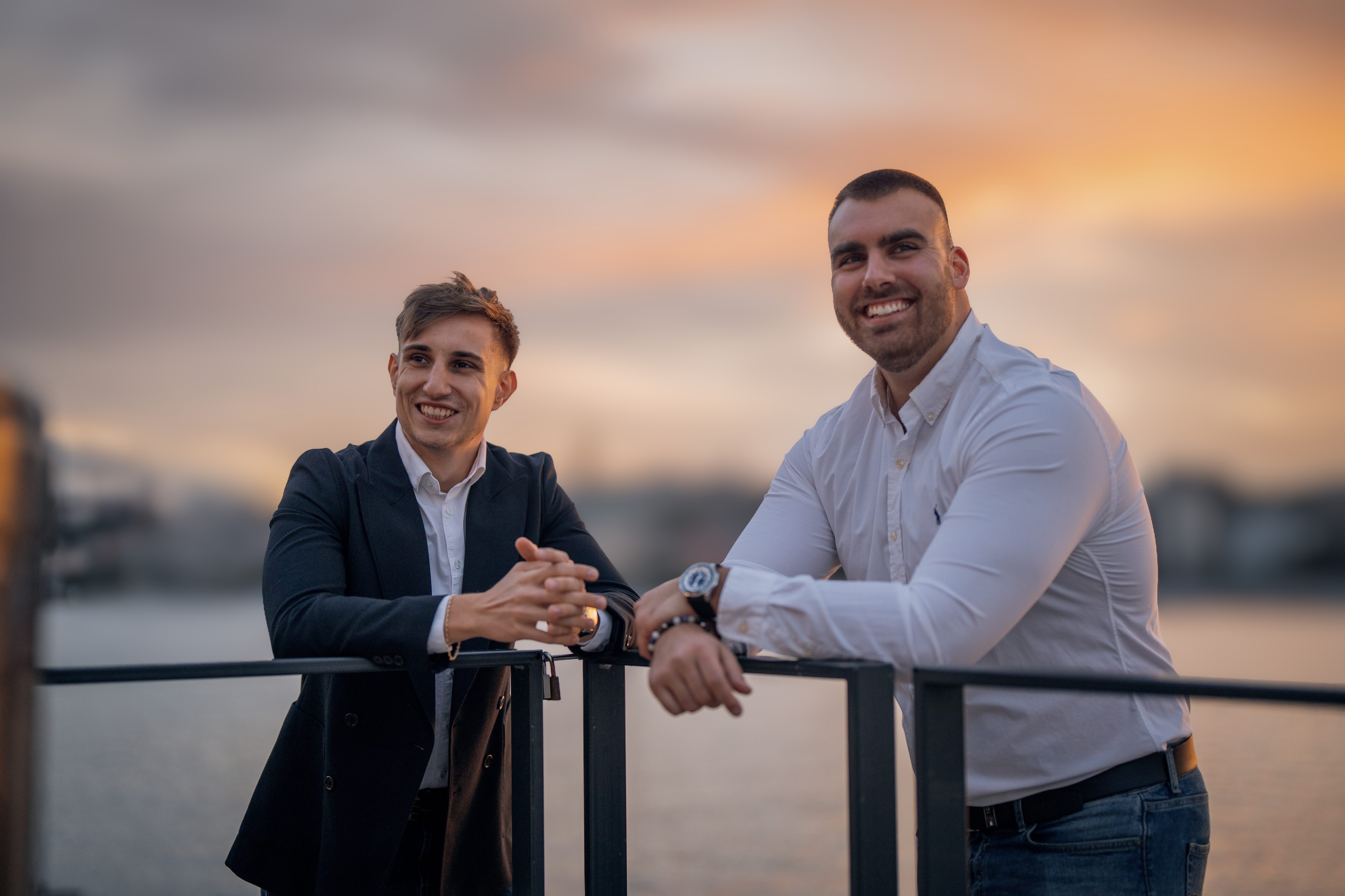 Staff in the contact section room